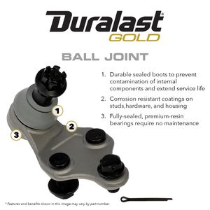 Duralast Gold Suspension Ball Joint GFA10007LF for Lexus CT200h