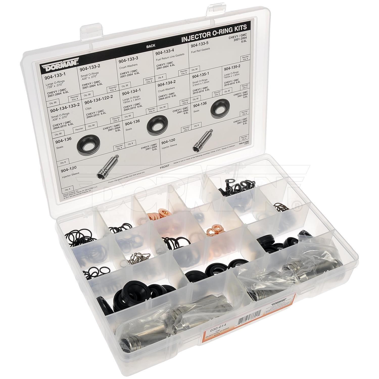 Dorman OE Solutions Injector ORing Kit Tech Tray