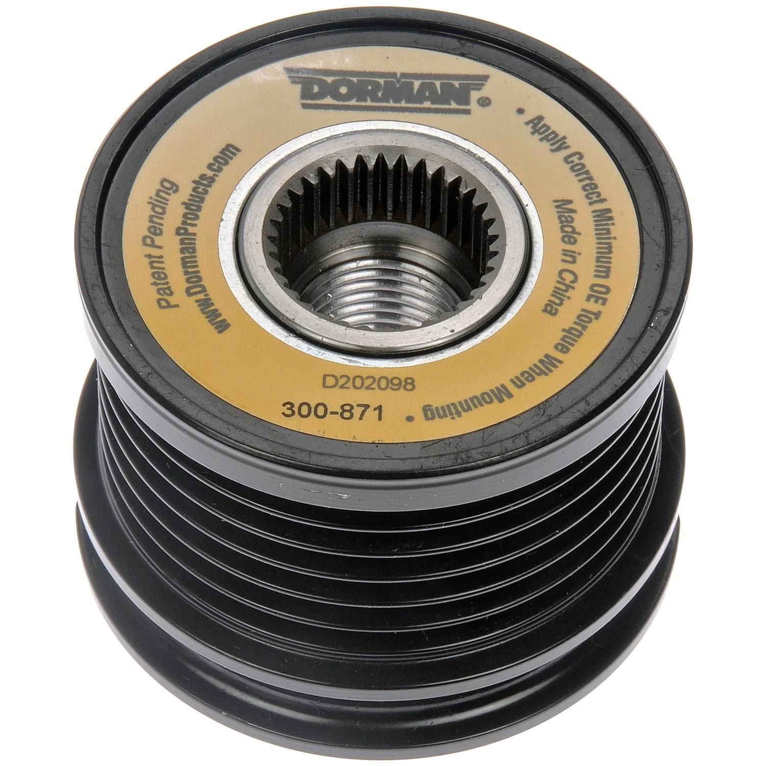 Dorman Alternator Pulley 300871