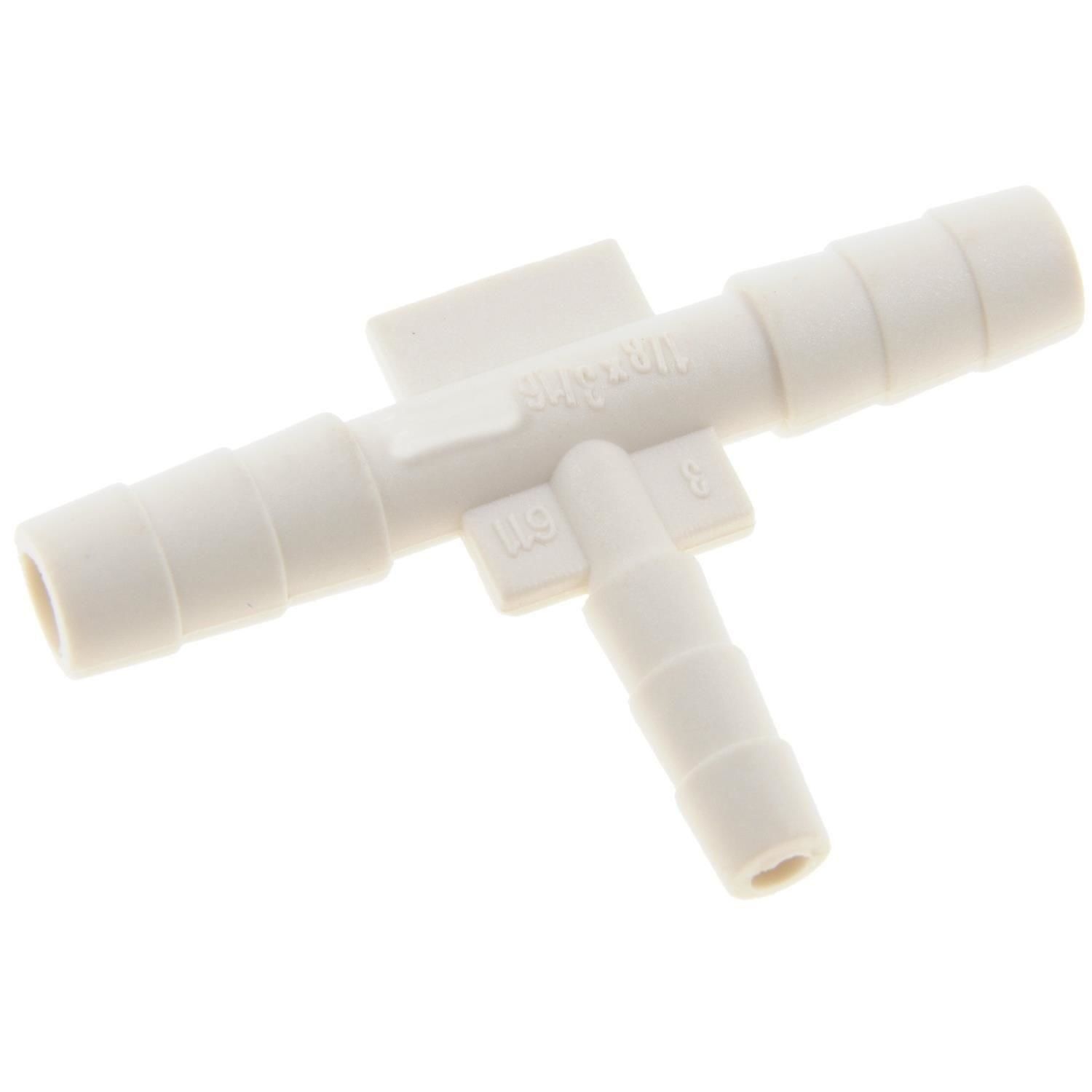 Dorman Autograde 3/16in X 3/16in X 1/8in Hard Vacuum Tubing Tee 10 Piece