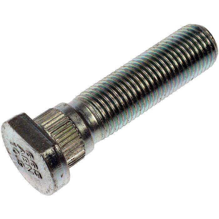 Dorman - Autograde Wheel Lug Stud 610-665.1 - Wheel Stud - M14-1.50 Serrated Wheel Stud - 15.90mm Knurl, 62.89mm Length - Wheel Bolt - These wheel lug studs are made of carbon steel and tested to demanding automotive industry standards to ensure strength, longevity and safety. - Ford Explorer 2023-20, Ford Police Interceptor Utility 2023-20, Lincoln Aviator 2023-20