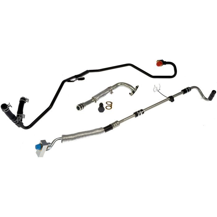 Dorman Turbocharger Coolant Line Kit For Dodge/Ram 2500-5500 (2007-2012) - Supply & Return Lines
