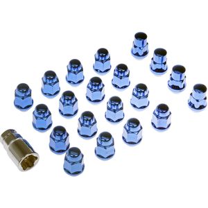 Dorman 711 346 Pack Of 16 Wheel Nuts With 4 Lock Nuts And Key Lug Nuts Fasteners