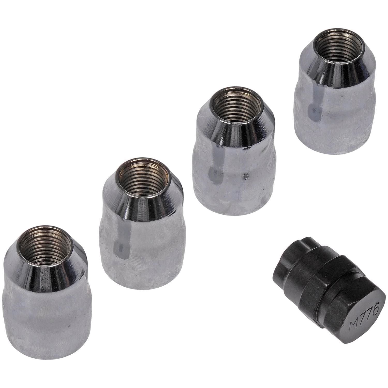 Dorman Wheel Lock Key Locking Lug Nuts 5 Piece 711621