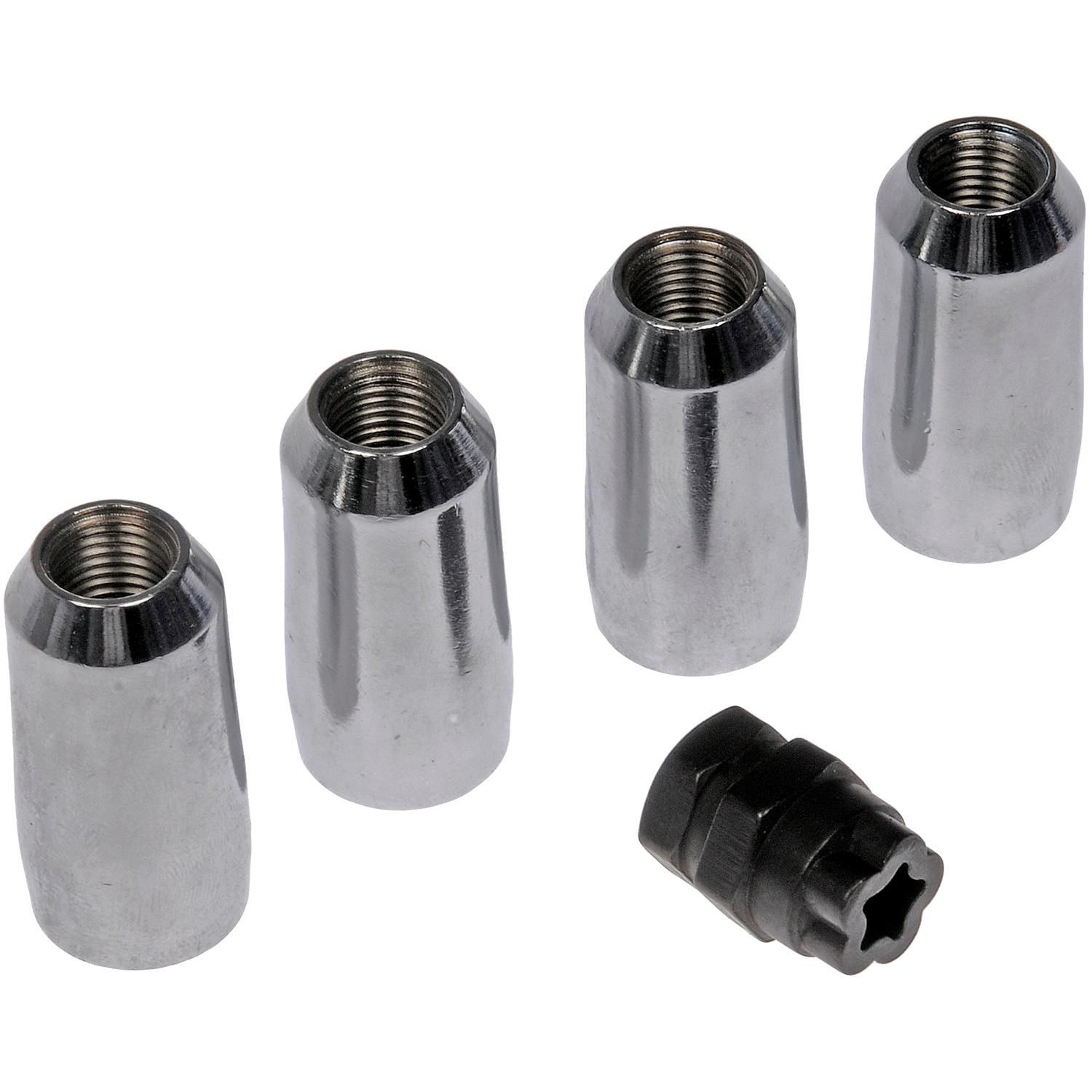 Wheel lock lug clearance nut