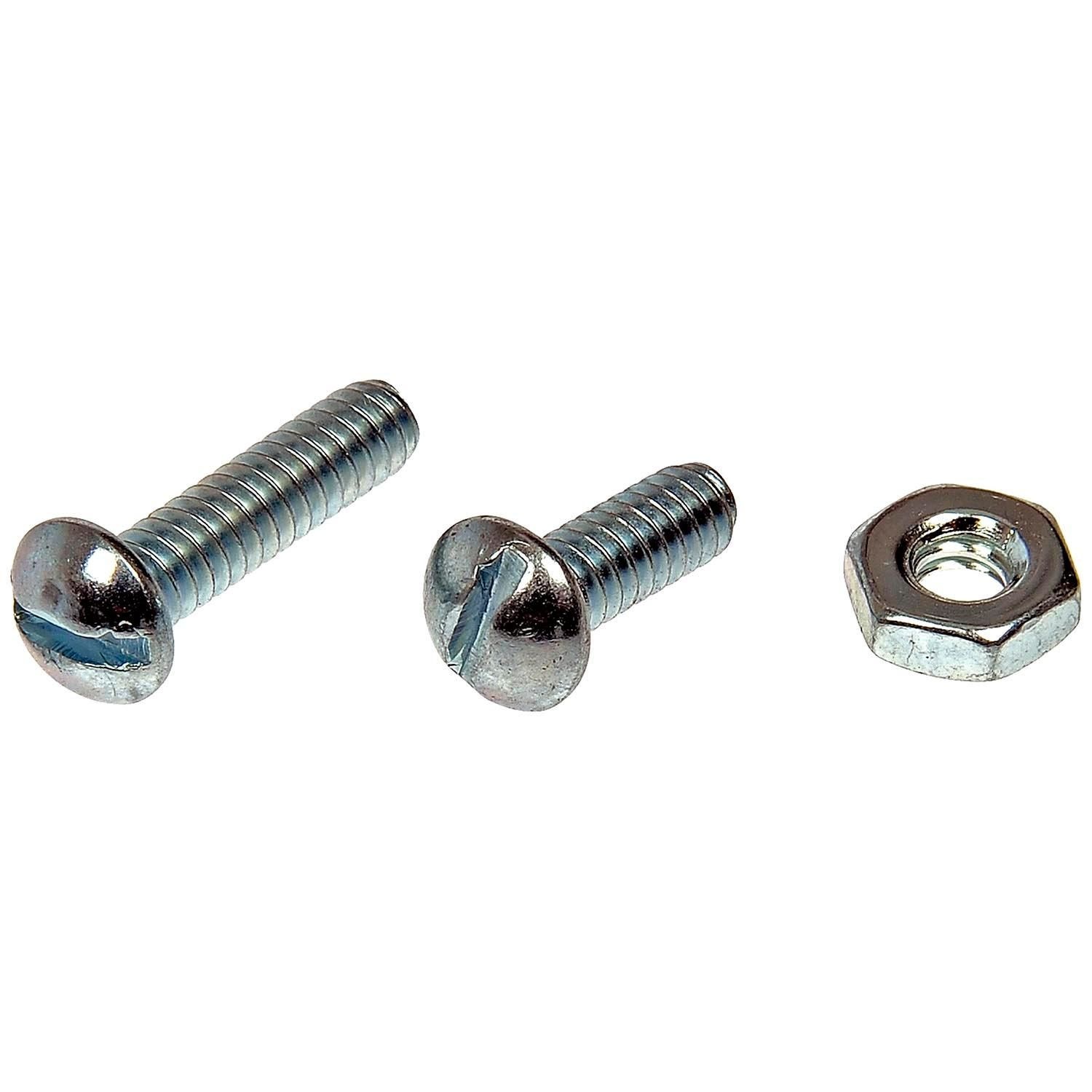 Dorman 3/16in24 X 1/2in X 3/4in Machine Screw With Nuts 24 Piece