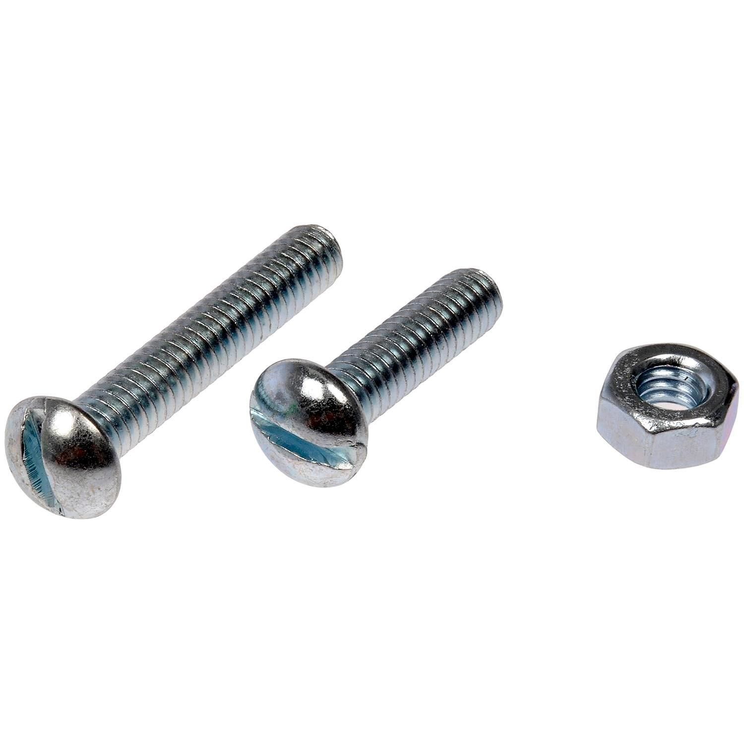 Dorman 1/4in20 X 1in X 1 1/2in Machine Screw With Nuts 12 Piece
