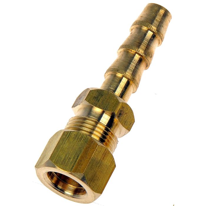 Dorman Fuel Hose Fitting - Inverted Flare Male Connector - 1/4 In