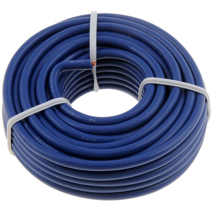 Consolidated Electronic Wire & Cable - 14 gauge 1 conductor BLUE