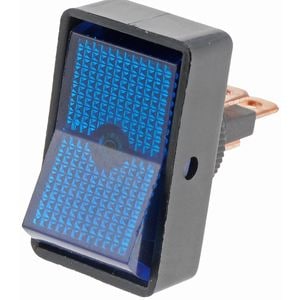 Dorman - Conduct-Tite Blue Glow Rectangular Rocker Switch