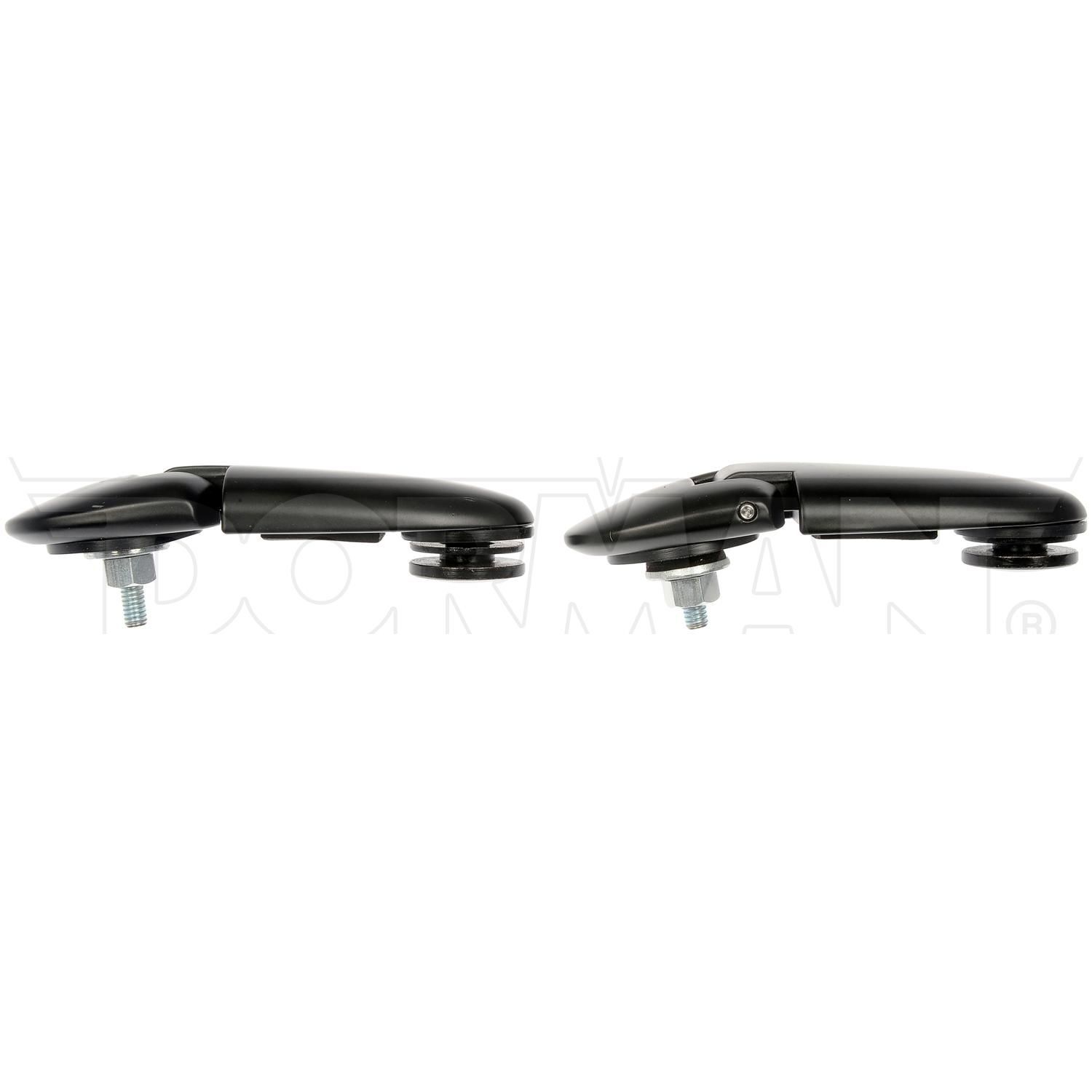 OEM Ford Escape (2001-2007) / Mercury Mariner (2005-2007) Rear Liftgate Glass Hinges – PAIR – Painted Black