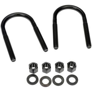 Complete Set Of 4 Leaf Spring U-Bolts For Ford Transit MK3 MK4 MK5 (1986-2000) - 3/4 Inch, Heavy Duty Replacement