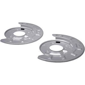 Rear Brake Backing Plate 2 Piece Set - Compatible With 2001