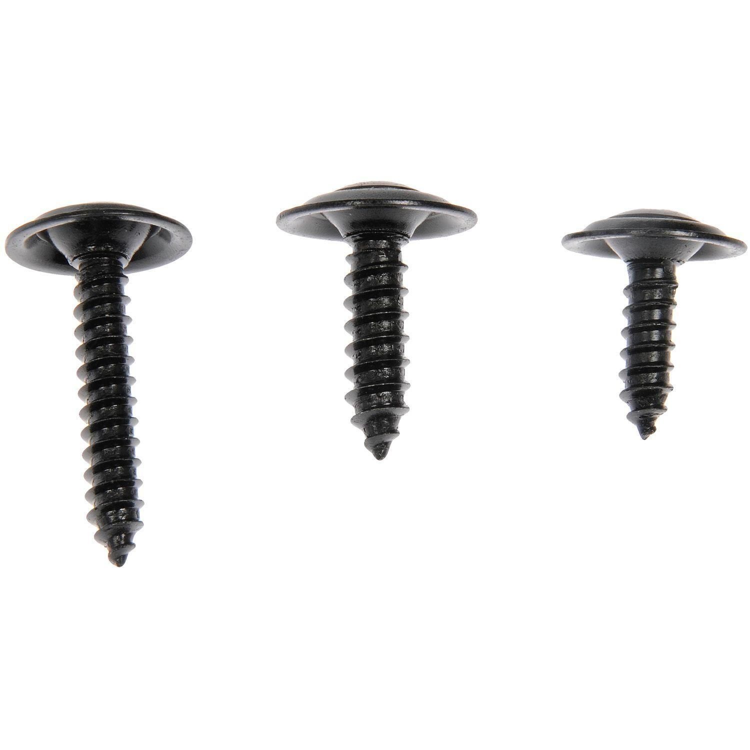Dorman No. 8, 10. 1in Black Trim Screw Assortment