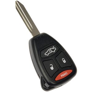 thumbnail image 2 of Dorman 99553ST Keyless Entry Remote 4 Button - Blade Stamp... 2 of 11