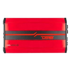 DS18 Red SXE 4-Channel Class D Amplifier 4 x 275 Watts RMS 4-Ohms
