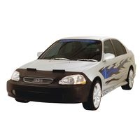 Covercraft LeBra Custom Hood Protector For 2009-2013 Toyota Corolla - Black Vinyl