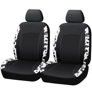 Cow Animal Print Seat Covers Cute Pink Car Seat Covers For Women