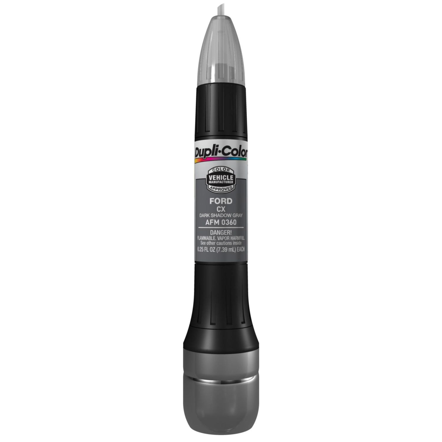 DupliColor Scratch Fix Touch Up Paint Dark Shadow Gray Metallic CX