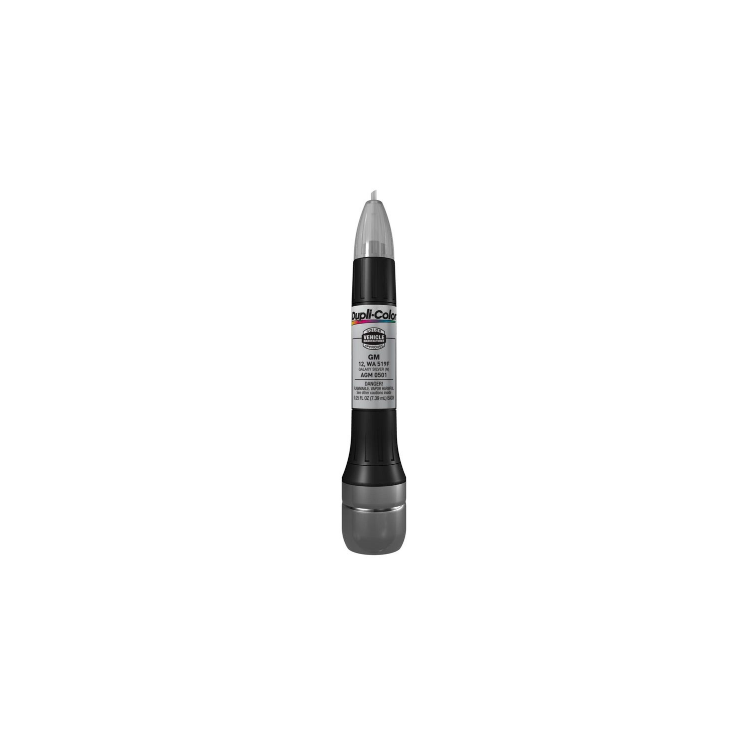 DupliColor Scratch Fix Touch Up Paint Galaxy Silver Metallic 519F