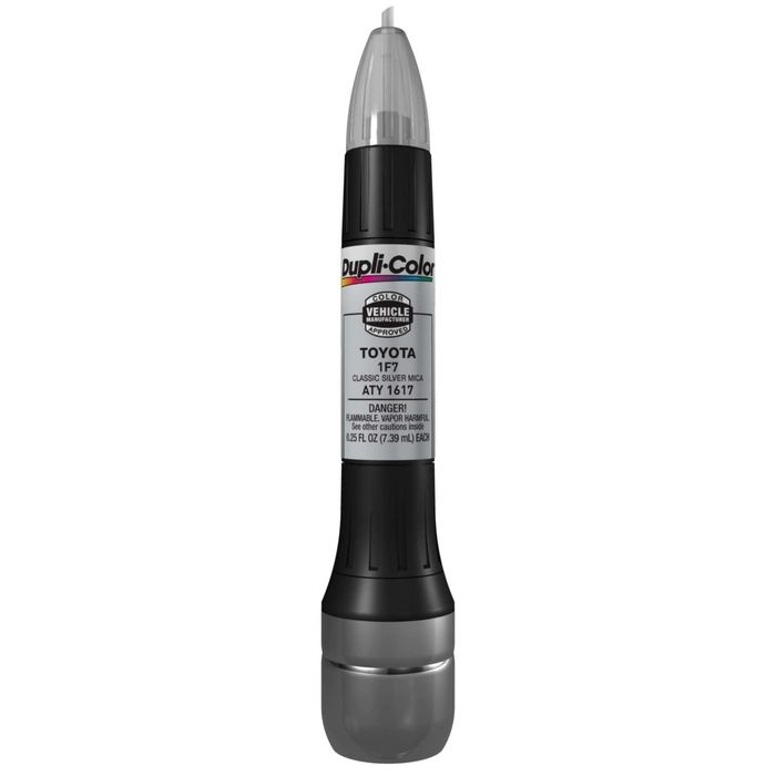 Dupli-Color Scratch Fix Touch Up Paint Pen Classic Silver Metallic Paint Code 1F7