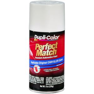 Dupli-Color Perfect Match Touch Up Paint Bright White Paint Code GW6, GW7, PW6, PW7 for Jeep Grand Cherokee