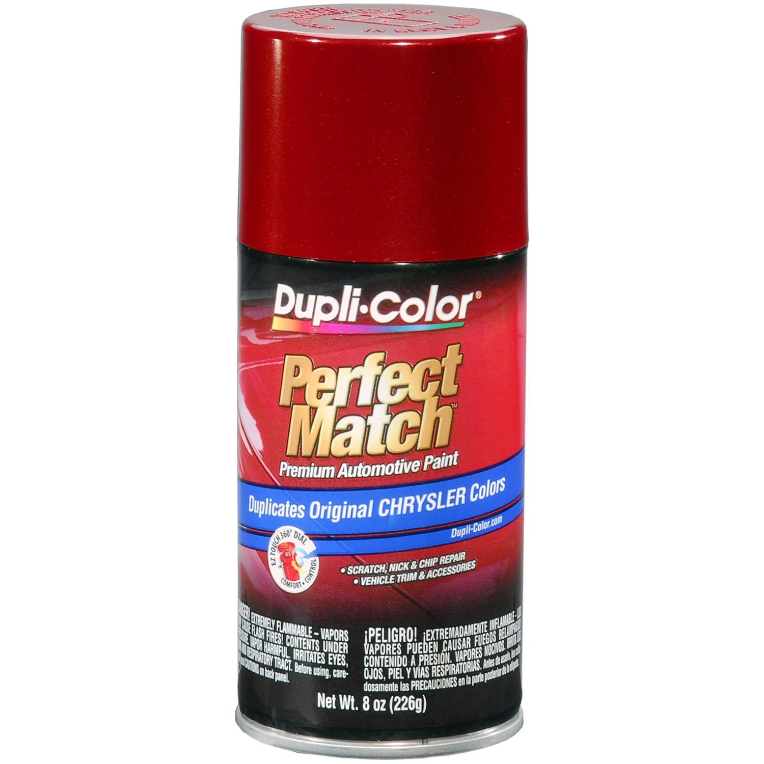 Dupli color inferno red metallic paint