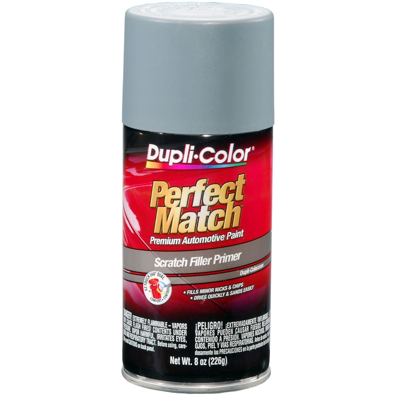 DupliColor Perfect Match Touch Up Paint Scratch Filler Primer Gray