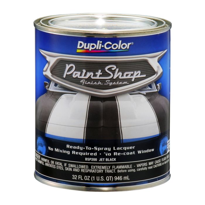 Dupli-Color Paint Shop Jet Black Lacquer