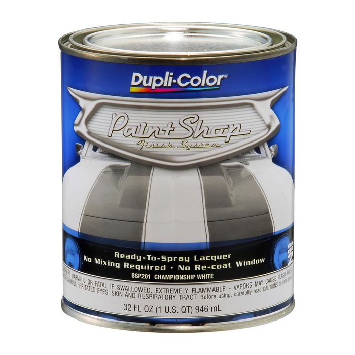 Rust-Oleum Custom Lacquer Gloss White Spray Paint 12oz