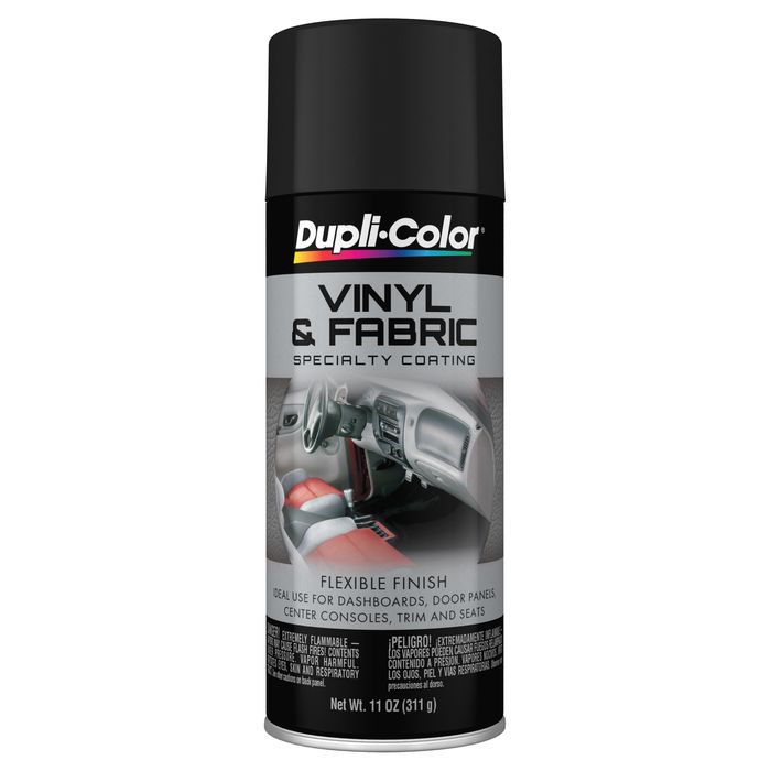 x1 Black Fabric Spray Paint Leather Vinyl & Much More, Flexible