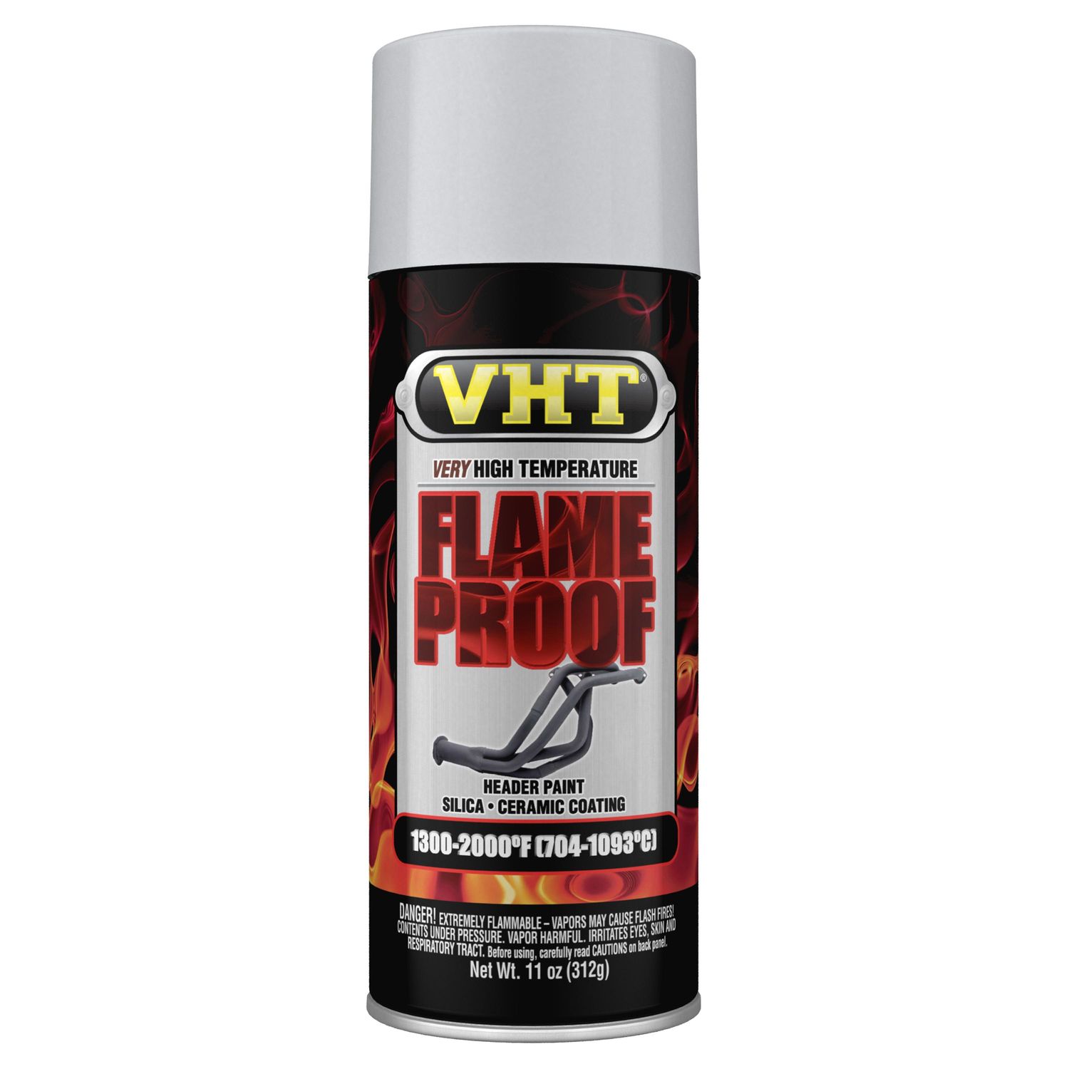 VHT Flat Aluminum Flameproof High Heat Paint 11oz