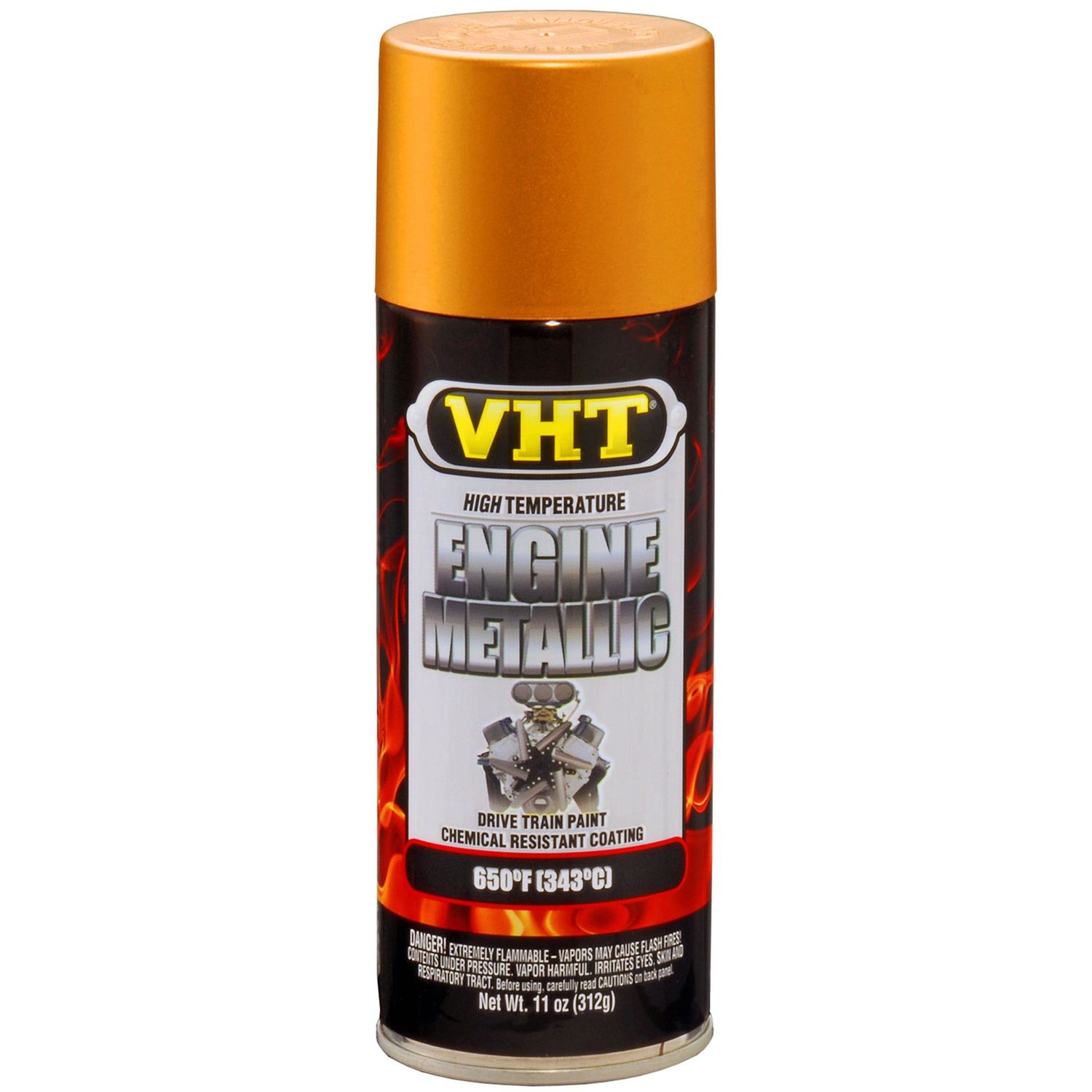 【海外 正規品】 VHT Metallic 11oz Paint Engine Flake Gold スノーボード