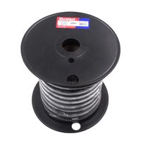 -8 Black Nylon Braided Flex Hose 5' Roll 11988