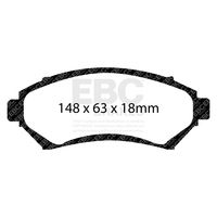 EBC Performance Brake Pads DP21100 for 2004 Buick Park Avenue