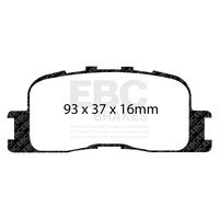 EBC Performance Brake Pads DP21716 for 2005 Toyota Camry