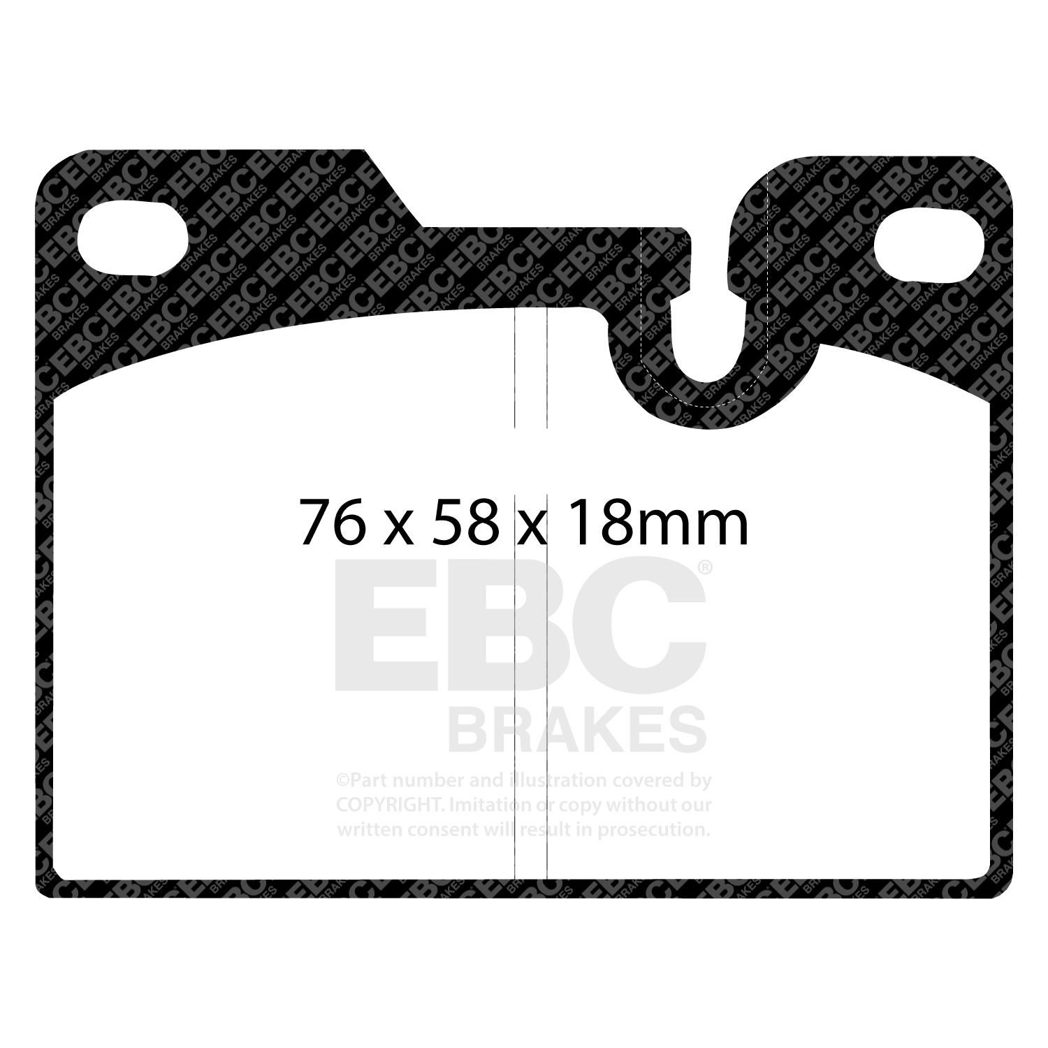 EBC Performance Brake Pads DP2346