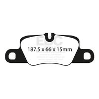 EBC Performance Brake Pads DP31858C for Porsche Panamera