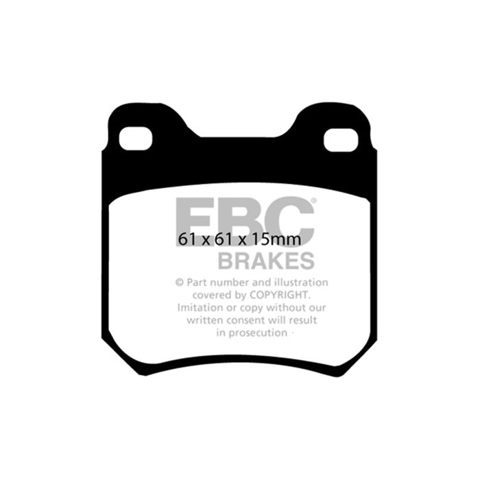 EBC Brakes Organic Disc Brake Pad Set DP3675C