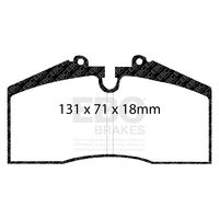 EBC Performance Brake Pads DP3767C for Porsche 928