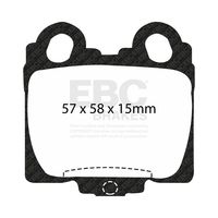 EBC Performance Brake Pads DP41224R for Lexus GS300