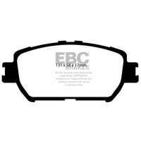 EBC Performance Brake Pads DP41642R for 2009 Lexus IS250