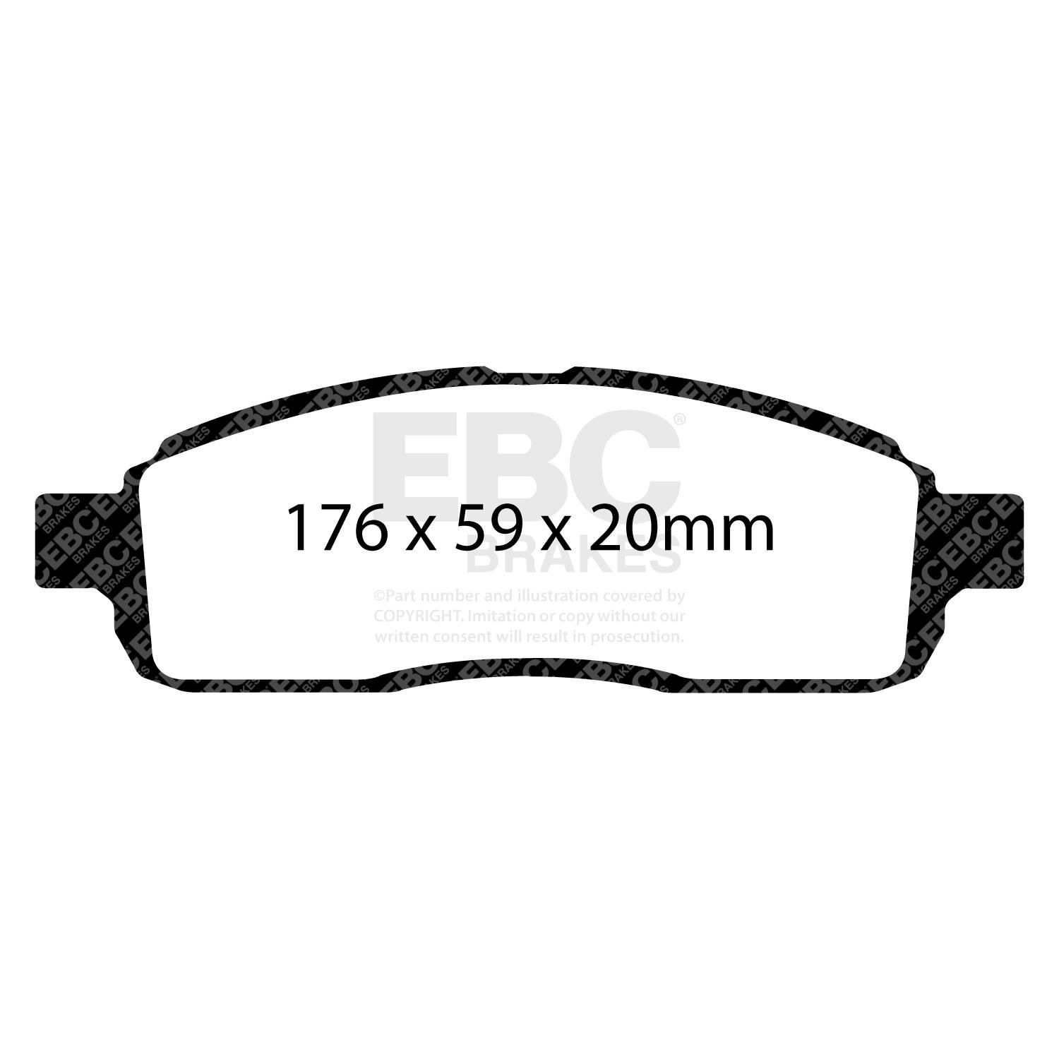 EBC Performance Brake Pads DP41843R
