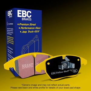 EBC Brakes Organic Disc Brake Pad Set DP41947R for Toyota Corolla