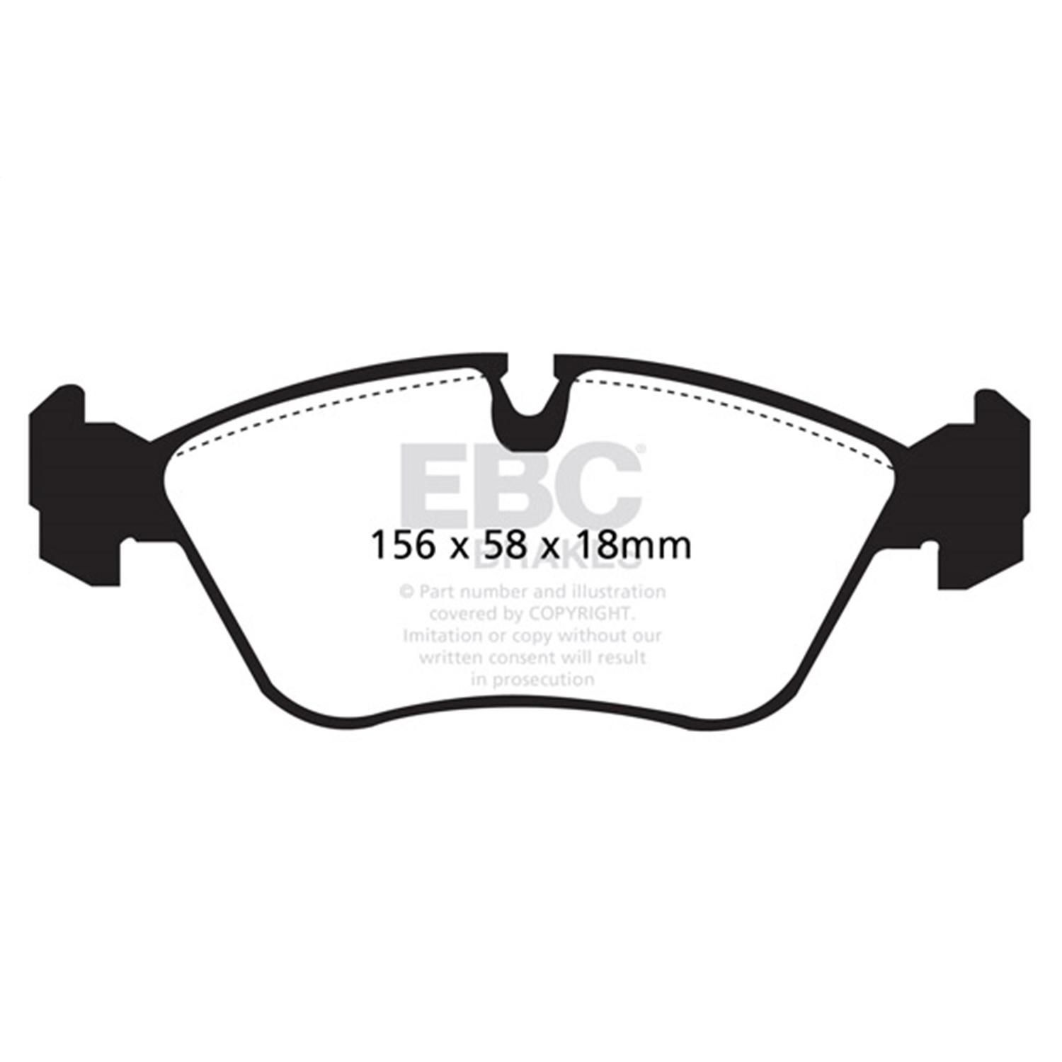 EBC Performance Brake Pads DP4880R