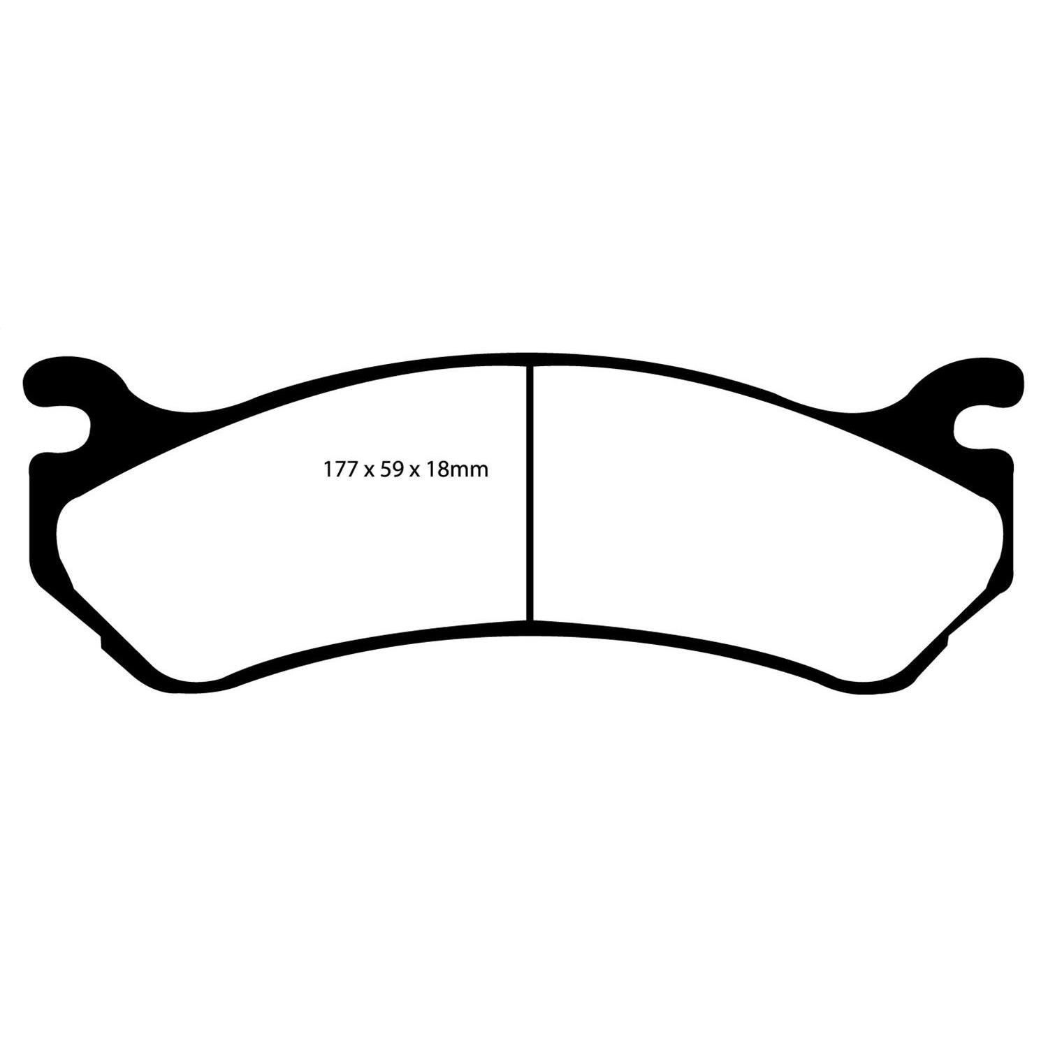 EBC Performance Brake Pads DP61304
