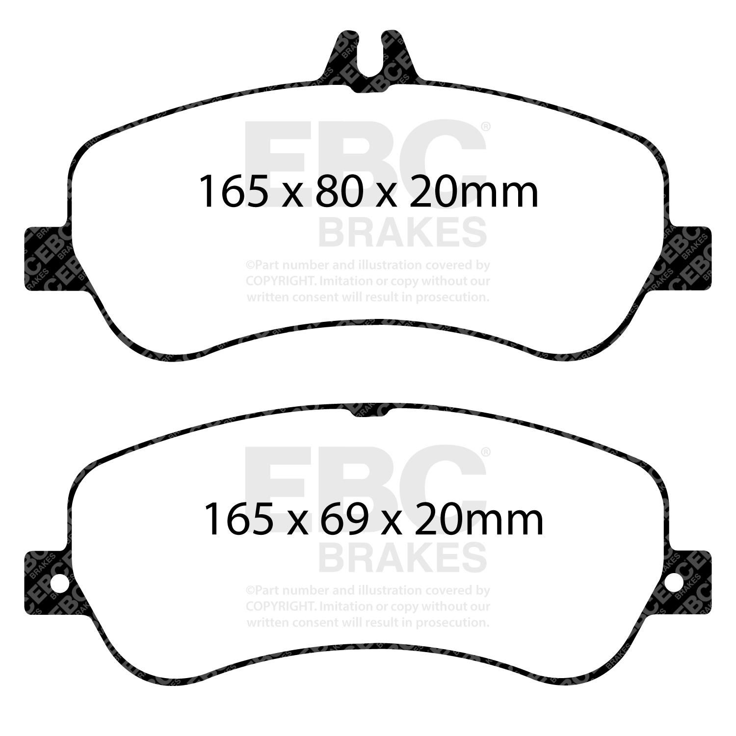 EBC Performance Brake Pads DP62011
