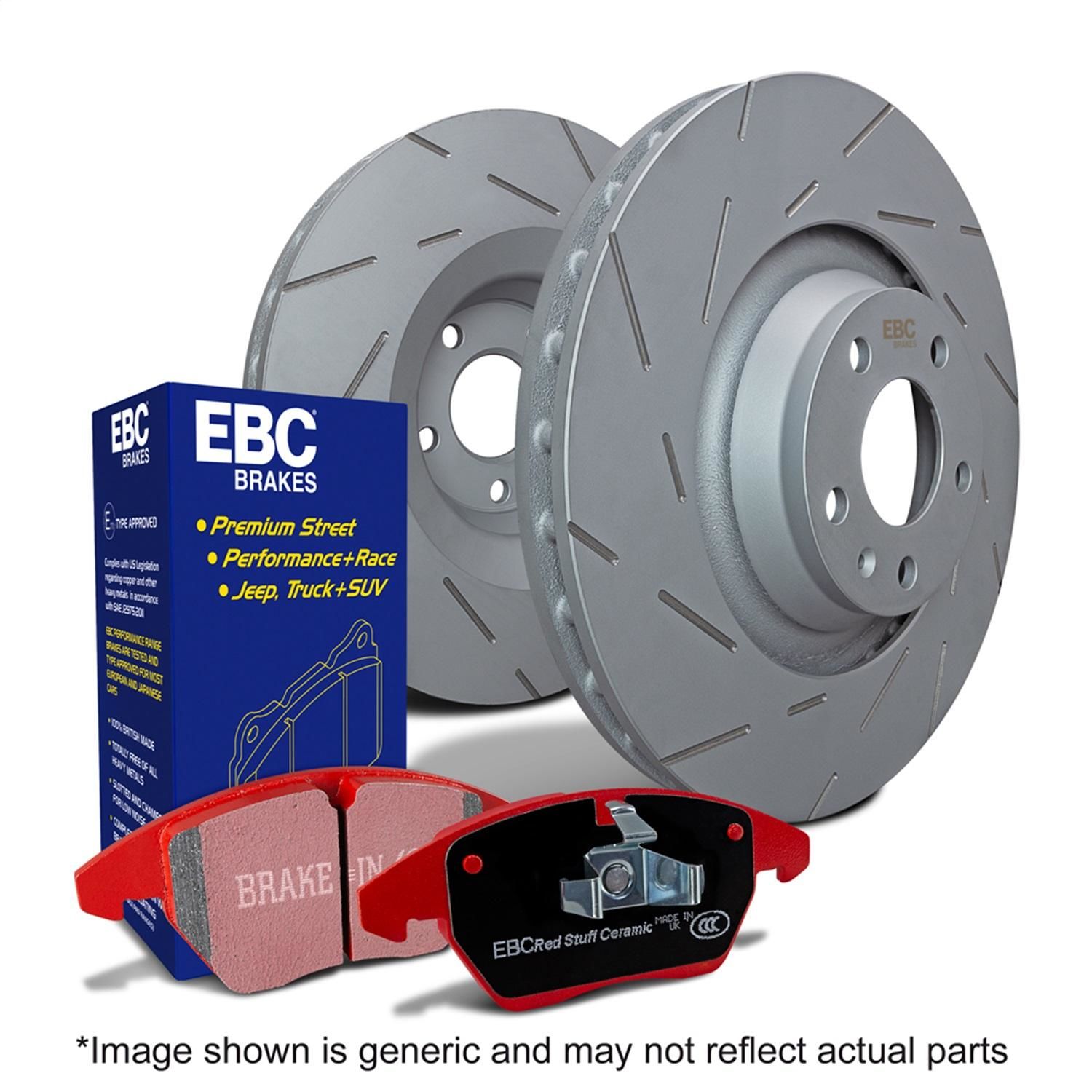 EBC Performance Brake Pads Rotors Kit S4KF1054
