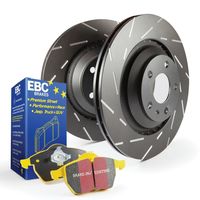EBC Performance Brake Pads Rotors Kit S9KR1335 for 2015 Toyota Corolla