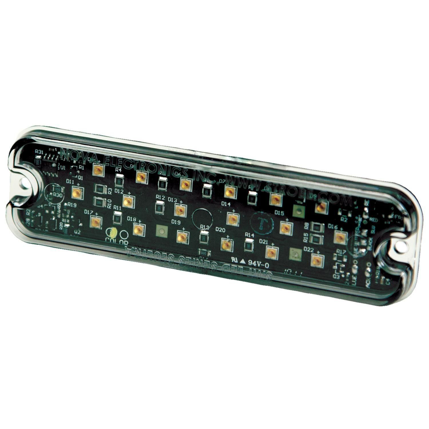 Ecco 3932A Amber Directional LED Light Compact Surface Mount